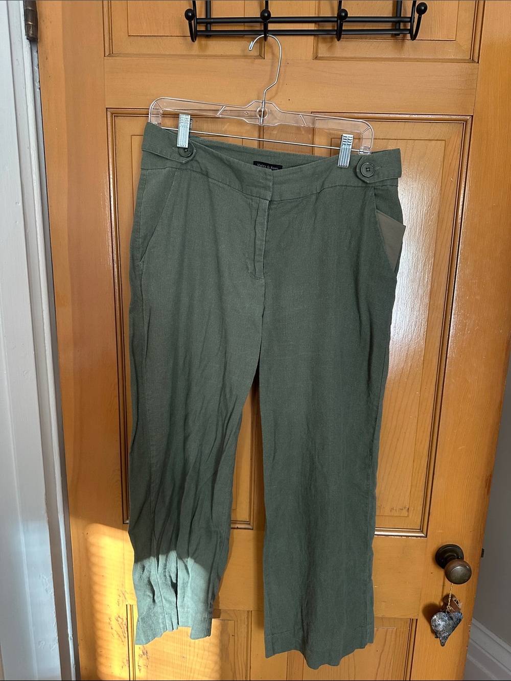 Violet & Roses green pants